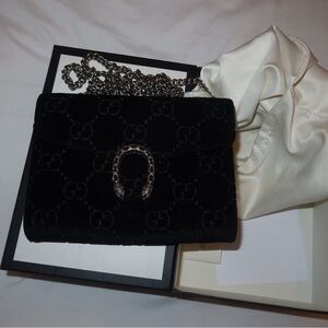 Gucci Black Velvet Dionysus